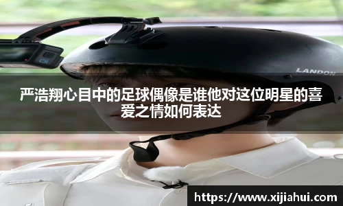 严浩翔心目中的足球偶像是谁他对这位明星的喜爱之情如何表达